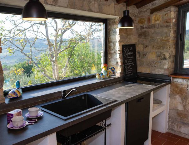 fienile indipendente cucina