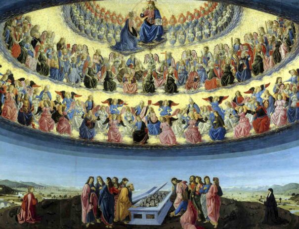 Full title: The Assumption of the Virgin
Artist: Francesco Botticini
Date made: probably about 1475-6